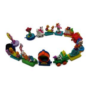 McDonald's Happy Birthday Train 14 Toys 1994 Vintage